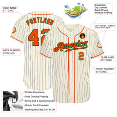 Custom Baseball Uniform with Custom Team Logo Stitched Printed
