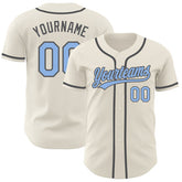 Custom Baseball Team Uniform with Player Name and Number for Sports Fan Gift