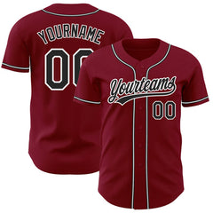 Custom Baseball Jersey with Player Name and Number for Company Team Event