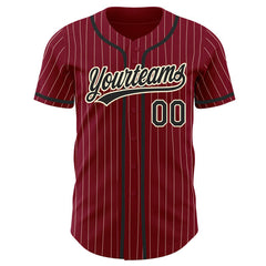 Custom Baseball Jersey Shirt Stitched Printed