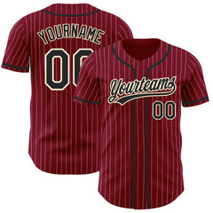 Custom Baseball Jersey Shirt Stitched Printed
