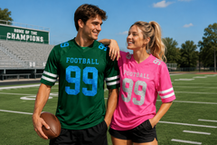 Athletic Personalized Football Jersey for Team Captains