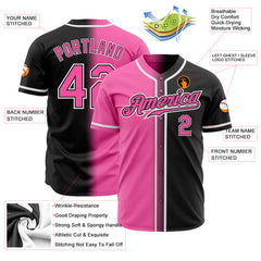 Custom Baseball Jersey Shirt with Custom Team Logo for Softball Teams