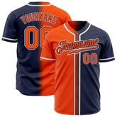 Custom Button Down Baseball Jersey Embroidered Team Logo