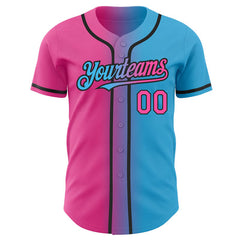Personalized Baseball Jersey Embroidered with Team Name and Logo
