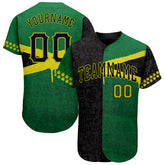 Custom Button Down Baseball Jersey with Custom Team Logo for Teams and Players