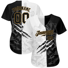 Custom Baseball Uniform with Player Name and Number for Group Orders
