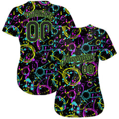 Custom Baseball Jersey with Custom Text and Number