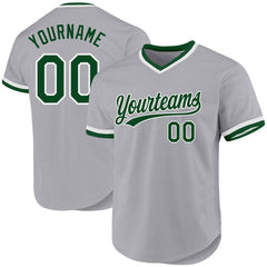 Custom Baseball Shirt with Player Name and Number for College Teams