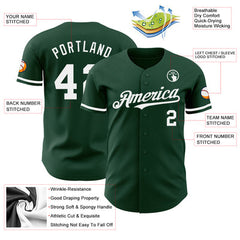 Custom Button Down Baseball Jersey Patch Design Sublimated