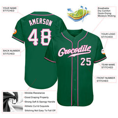 Custom Baseball Team Uniform with Name Number and Logo