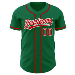 Custom Button Down Baseball Jersey with Custom Names and Numbers Embroidered