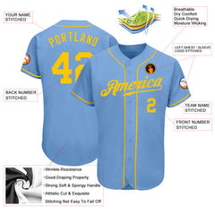 Custom Button Down Baseball Jersey Sublimated