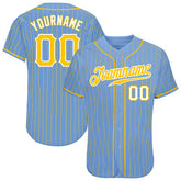 Custom Button Down Baseball Jersey with Custom Name Number for Friends and Families