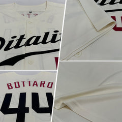 Personalized Baseball Jersey with Team Name and Logo
