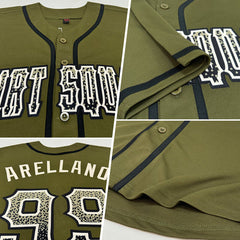 Custom Baseball Jersey Shirt with Player Name and Number for Coaches and Players