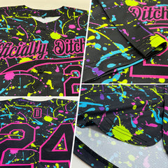 Custom Team Baseball Jersey for Cheer Squad Uniform