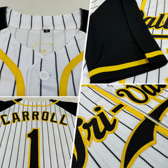 Custom Button Down Baseball Jersey with Personalized Name Number for Teams and Players