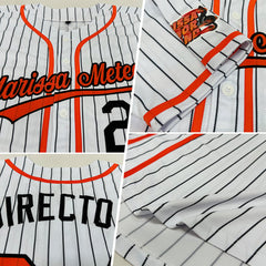 Custom Button Down Baseball Jersey Stitched Printed