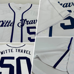 Custom Baseball Shirt with Player Name and Number