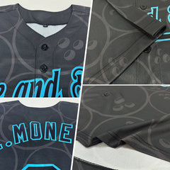 Personalized Baseball Jersey with Personalized Name Number