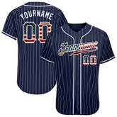 Button Down Custom Baseball Jersey with Player Name and Number