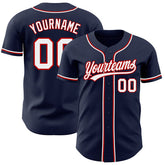 Custom Baseball Jersey Shirt with Team Name and Logo Embroidered Name Number