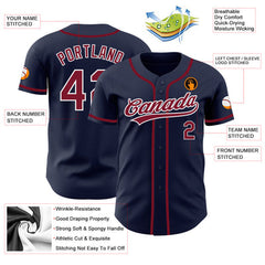 Custom Baseball Jersey Embroidered