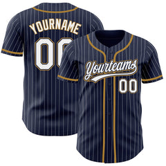 Custom Baseball Team Uniform with Player Name and Number