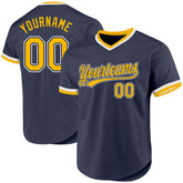 Custom Baseball Team Uniform with Player Name and Number Stitched Printed Name Number