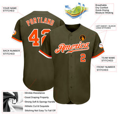 Custom Baseball Uniform College Style with Name and Number