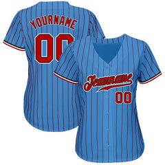 Custom Button Down Baseball Jersey for Holiday Gift