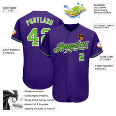 Personalized Baseball Jersey Stitched Printed Name Number