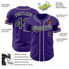 Custom Baseball Team Jersey Urban Embroidered Name Number