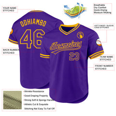 Custom Team Custom Baseball Jersey Shirt with Player Name and Number