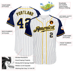 Custom Baseball Uniform with Personalized Team Logo Stitched Printed Name Number