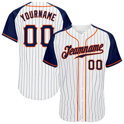Custom Baseball Jersey Pinstripe with Personalized Name Number