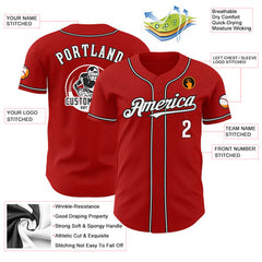 Custom Baseball Jersey Shirt Striped with Team Name and Logo