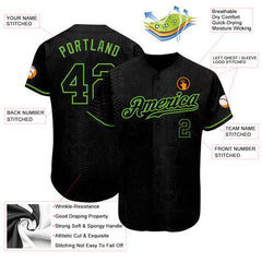 Personalized Baseball Jersey Hip Hop with Team Name and Logo