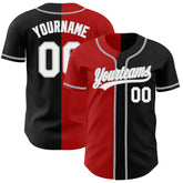 Custom Button Down Baseball Jersey with Player Name and Number for Brothers and Sisters