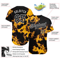 Custom Team Baseball Jersey with Name and Number