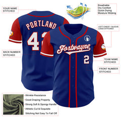 Custom Button Down Baseball Jersey Embroidered Team Logo
