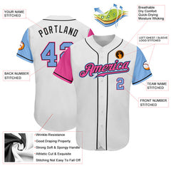 Custom Button Down Baseball Jersey with Full Custom Design for Fan Groups