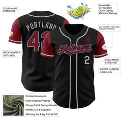 Personalized Baseball Shirt Stitched Printed Name Number