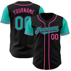 Custom Button Down Baseball Jersey with Name Number and Logo for Parents and Kids