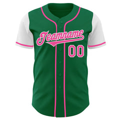 Custom Button Down Baseball Jersey with Team Logo and Number for Team Gift