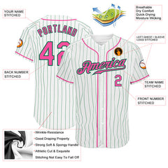 Custom Button Down Baseball Jersey Custom Team with Personalized Name Number
