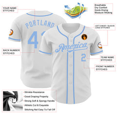 Personalized Baseball Jersey with Personalized Team Logo for College Teams