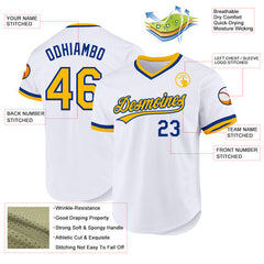 Personalized Baseball Jersey with Custom Team Logo