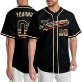 Personalized Baseball Shirt with Personalized Name Number Stitched Printed